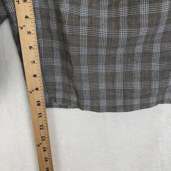 TOMMY BAHAMA Shorts Men's 34 Blue Plaid Linen Silk Paradise Nation Beach Resort - Picture 9 of 9